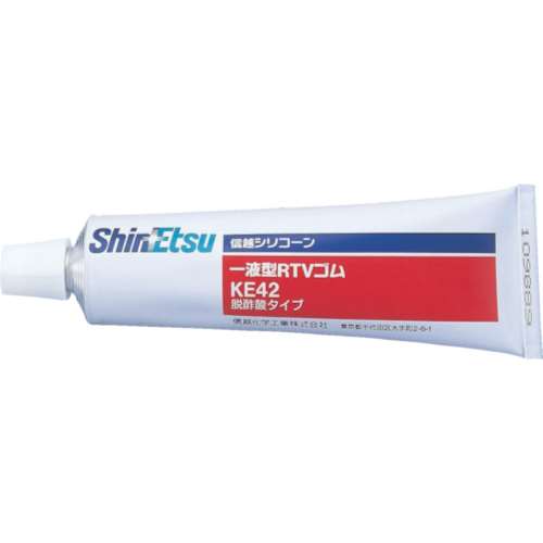 ■信越　ＲＴＶゴム一般工業用　１００ｇ　透明　KE42-100TM　(ﾄｳﾒｲ)