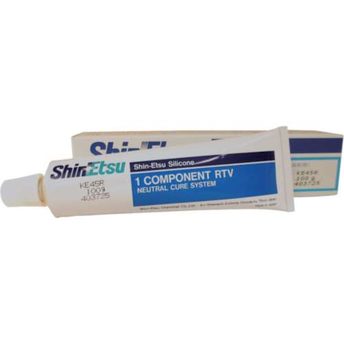 ■信越　一般電気用ＲＴＶゴム　１００ｇ　レッド　KE45R-100