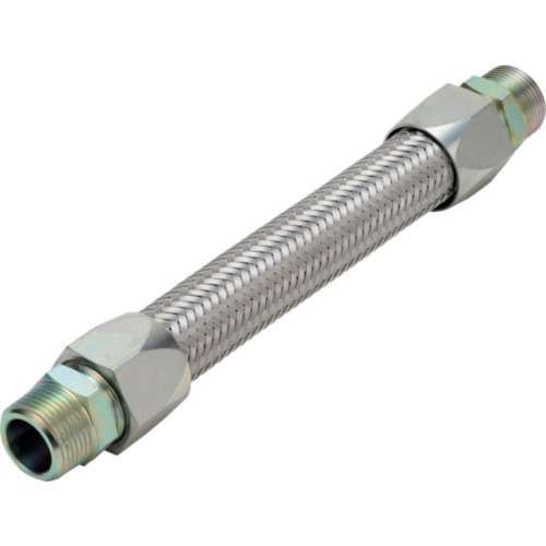 ■ＮＦＫ　メタルタッチ無溶接式フレキ　ニップル鉄　２０Ａ×５００Ｌ　NK340-20-500