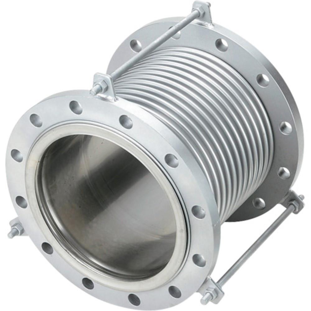 ■ＮＦＫ　排気ライン用伸縮管継手　５ＫフランジＳＳ４００　１２５ＡＸ１５０Ｌ　NK7300-125-150 NK7300-125-150