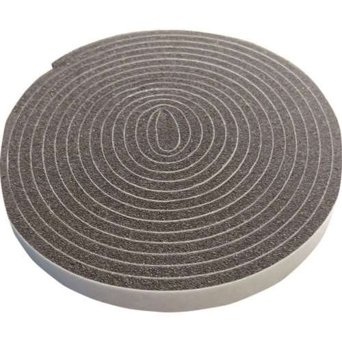 槌屋　すき間テープ　ダークグレー　５ｍｍ×１５ｍｍ×４ｍ　SKU-003