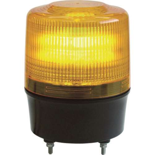 ■ＮＩＫＫＥＩ　ニコトーチ１２０　ＶＬ１２Ｒ型　ＬＥＤ回転灯　１２０パイ　黄　ＶＬ１２Ｒ１００ＮＹ