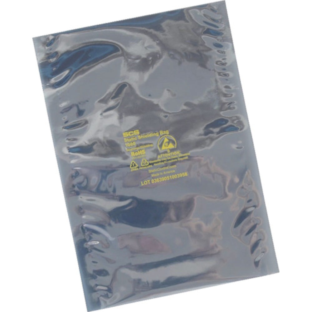 ■ＳＣＳ　静電気シールドバッグ　フラットタイプ　１２５Ｘ２０３ｍｍ　１００枚入り10058 10058
