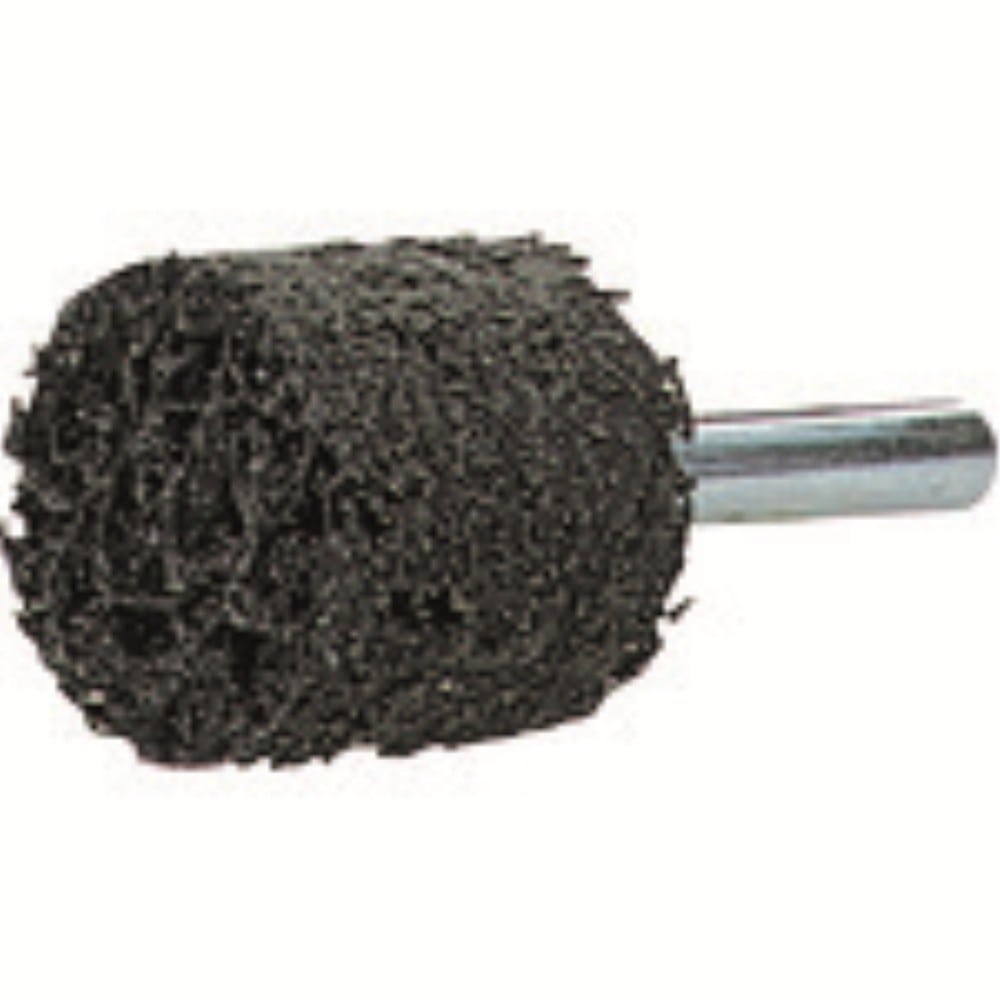 トラスコ中山 CNS軸付ユニホイール（軸径6mm） ＃120相当 外径25mm