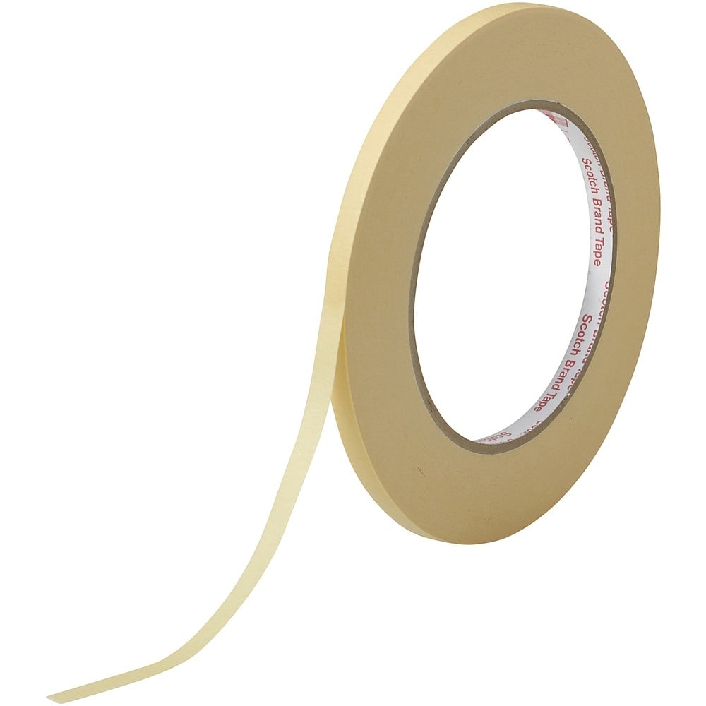 トラスコ中山 耐熱性クレープマスキングテープ 214-3MNE 6mmX50m