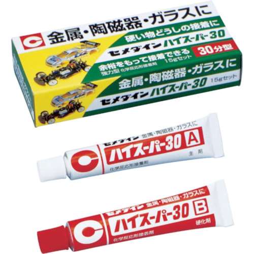 セメダイン(Cemedine) 　ハイスーパー３０　８０ｇセット　CA193