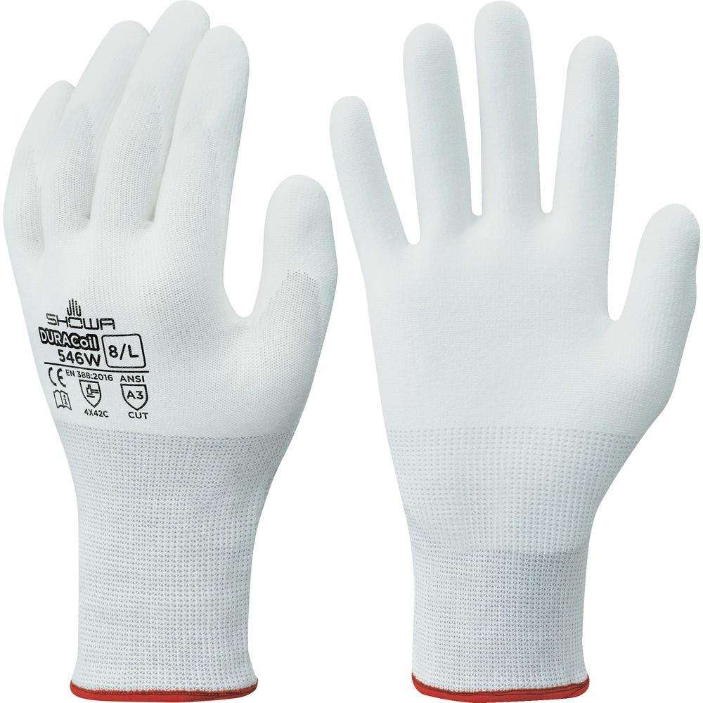 ■ショーワグローブ SHOWA 耐切創手袋 NO546W デュラコイル546W ホワイト Lサイズ NO546W-L