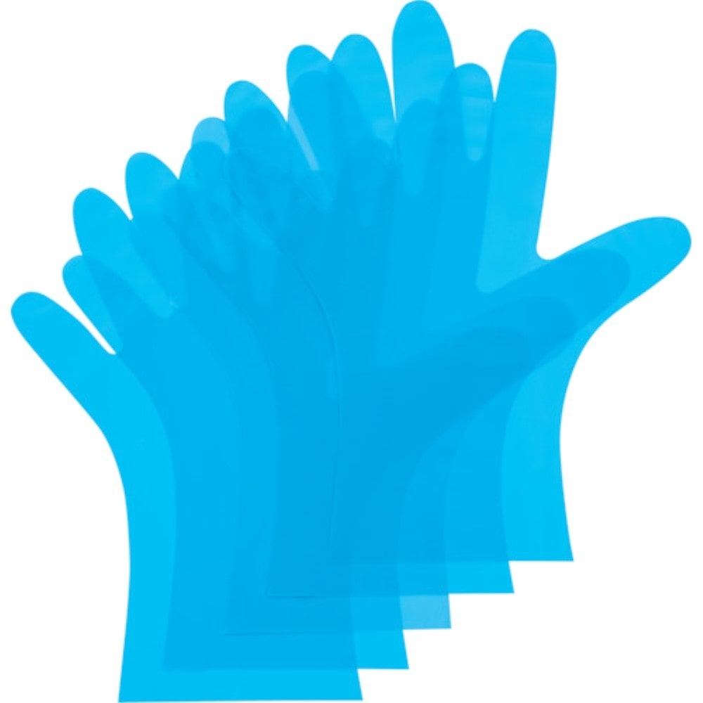 ショーワグローブ SHOWA ポリオレフィンつかいきり手袋 100枚入 Mサイズ ブルー NO845-M M