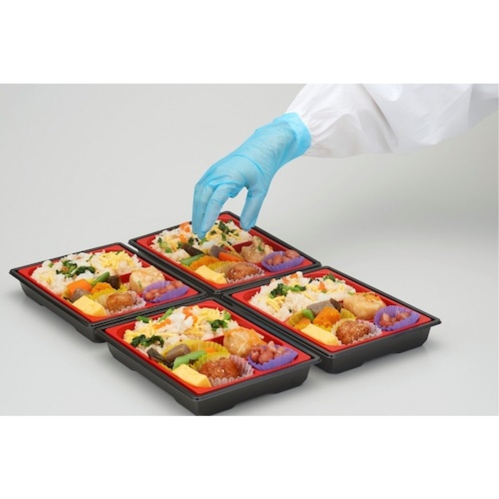 ショーワグローブ SHOWA ポリオレフィンつかいきり手袋 100枚入 Mサイズ ブルー NO845-M M