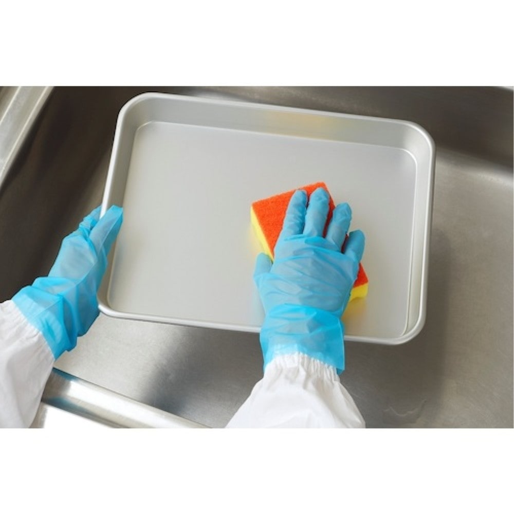 ショーワグローブ SHOWA ポリオレフィンつかいきり手袋 100枚入 Mサイズ ブルー NO845-M M