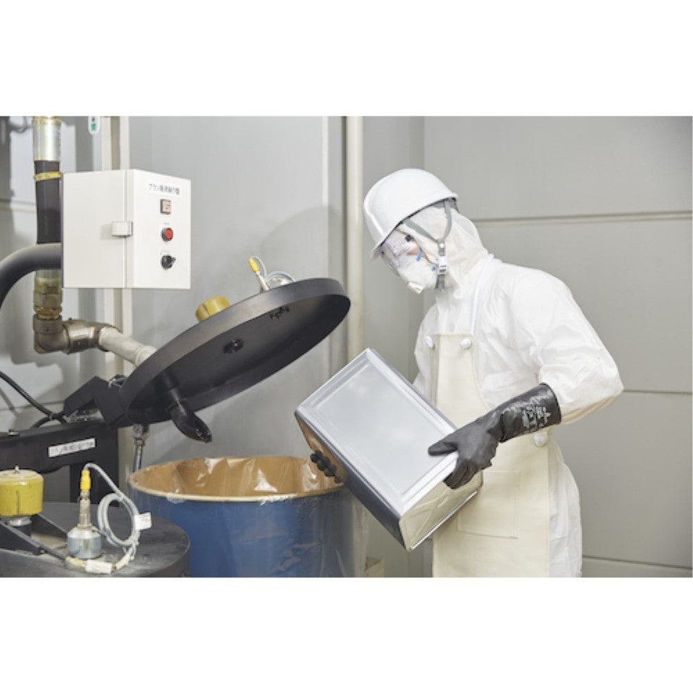 ショーワグローブ SHOWA 耐薬品手袋 No874R ブチルゴム製化学防護手袋 Lサイズ ブラック NO874R-L L