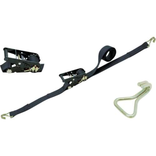 ■シライ　ラチェットバックル　黒　ナローフック付　ＲＫ３５Ｂ５ＮＨ２００
