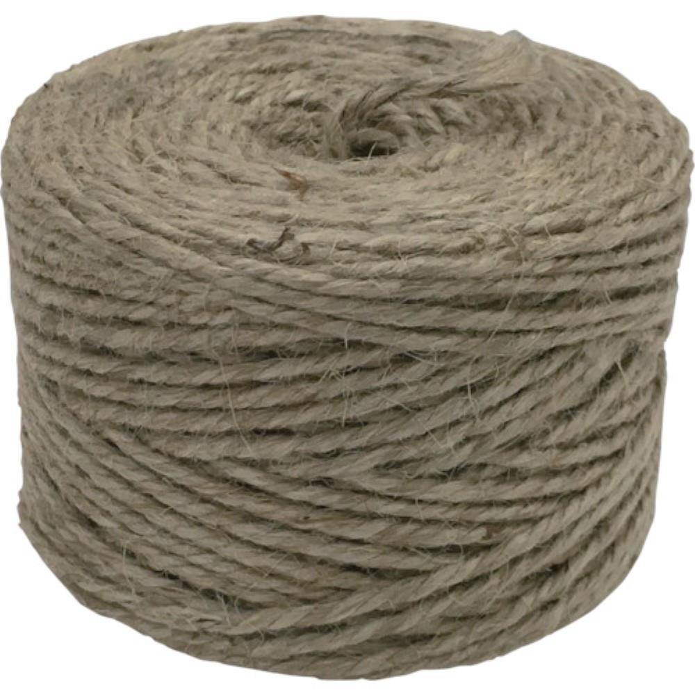 ■ユタカ　荷造り紐　ジュート麻　１４番　３本撚×５５ｍ　１００ｇ　M-126 M-126
