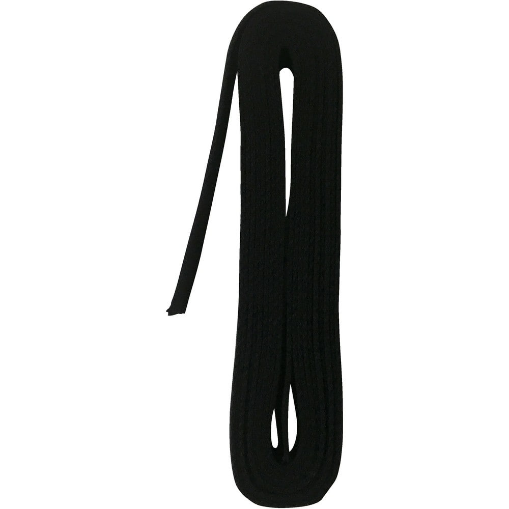 ユタカメイク ベルト 平ベルトアクリルカラー 巾25mm×4m ブラック AD-112