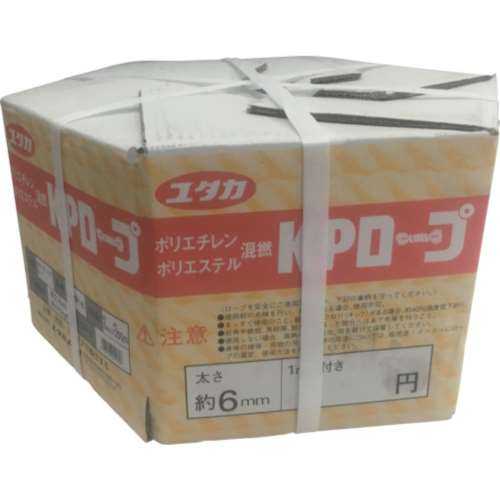 ■ユタカ　ＫＰメーターパックロープ　６ｍｍ×２００ｍ　KMP-6
