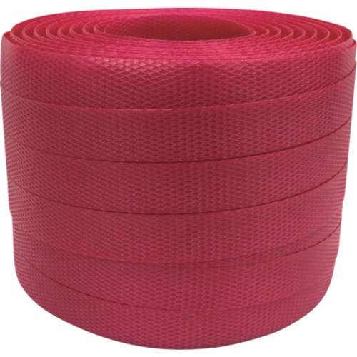 ■ユタカ　梱包用品　ＰＰバンド　１５．５ｍｍ×１００ｍ　レッド　L104