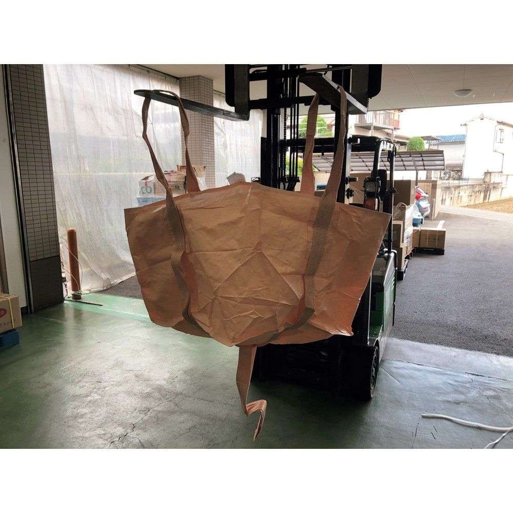 ユタカメイク フレコンバッグ 排出口無 865mm×865mm×高さ700mm 500kg W-620