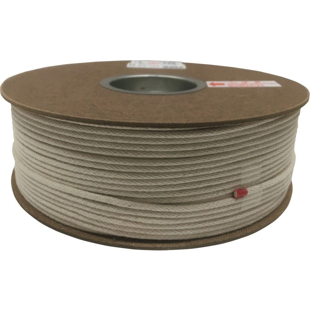 ユタカメイク ロープ 綿金剛打ロープドラム巻 4mm×1m