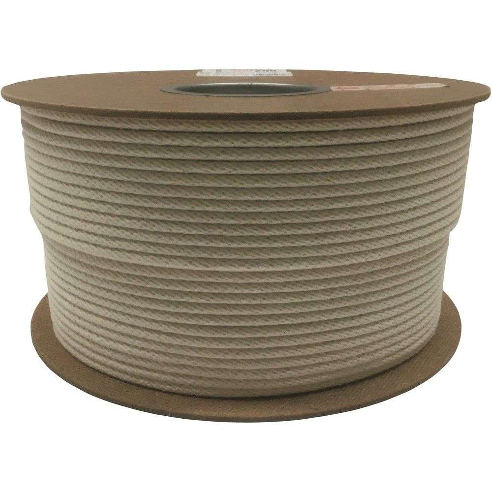 ユタカメイク ロープ 綿金剛打ロープドラム巻 5mm×1m