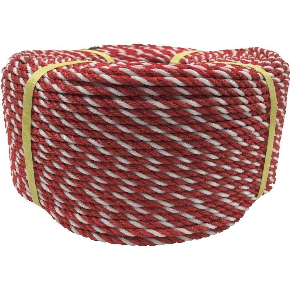 ユタカメイク ロープ PEロープ巻物 6φ×200m コウハク PE-105