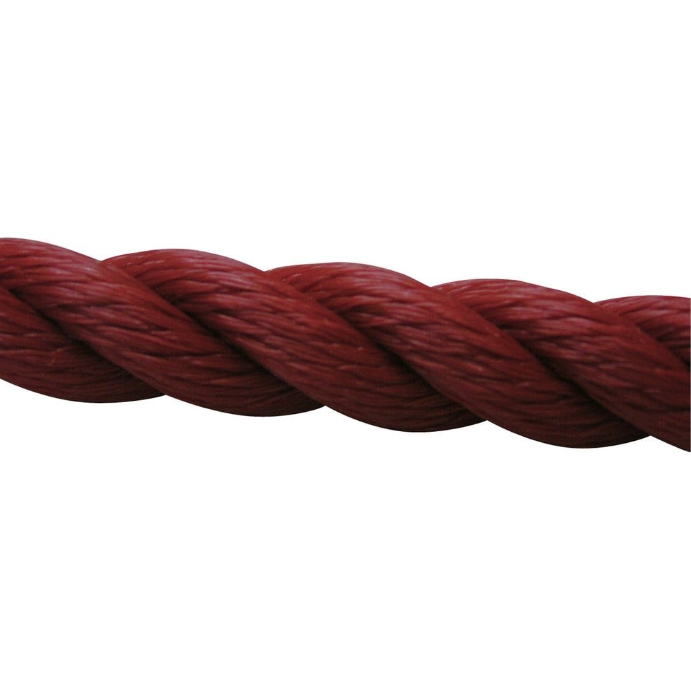 ユタカメイク ロープ PEロープ巻物 9φ×200m レッド PE-51