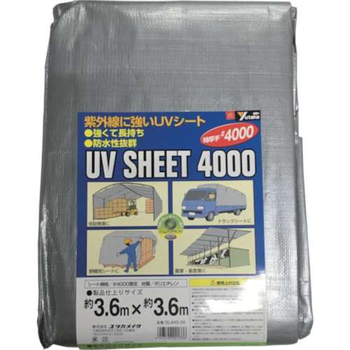 ■ユタカ　シート　＃４０００シルバーシート　３．６×３．６　SL40-09