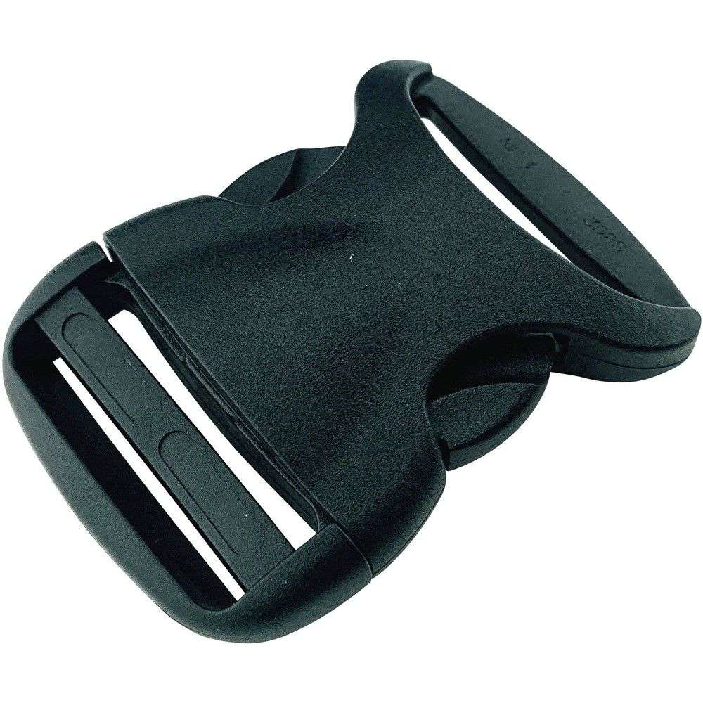 ユタカメイク 平ベルト金具 サイドリリースバックル 流線型 38mm幅用 （1個入り） JNA-138