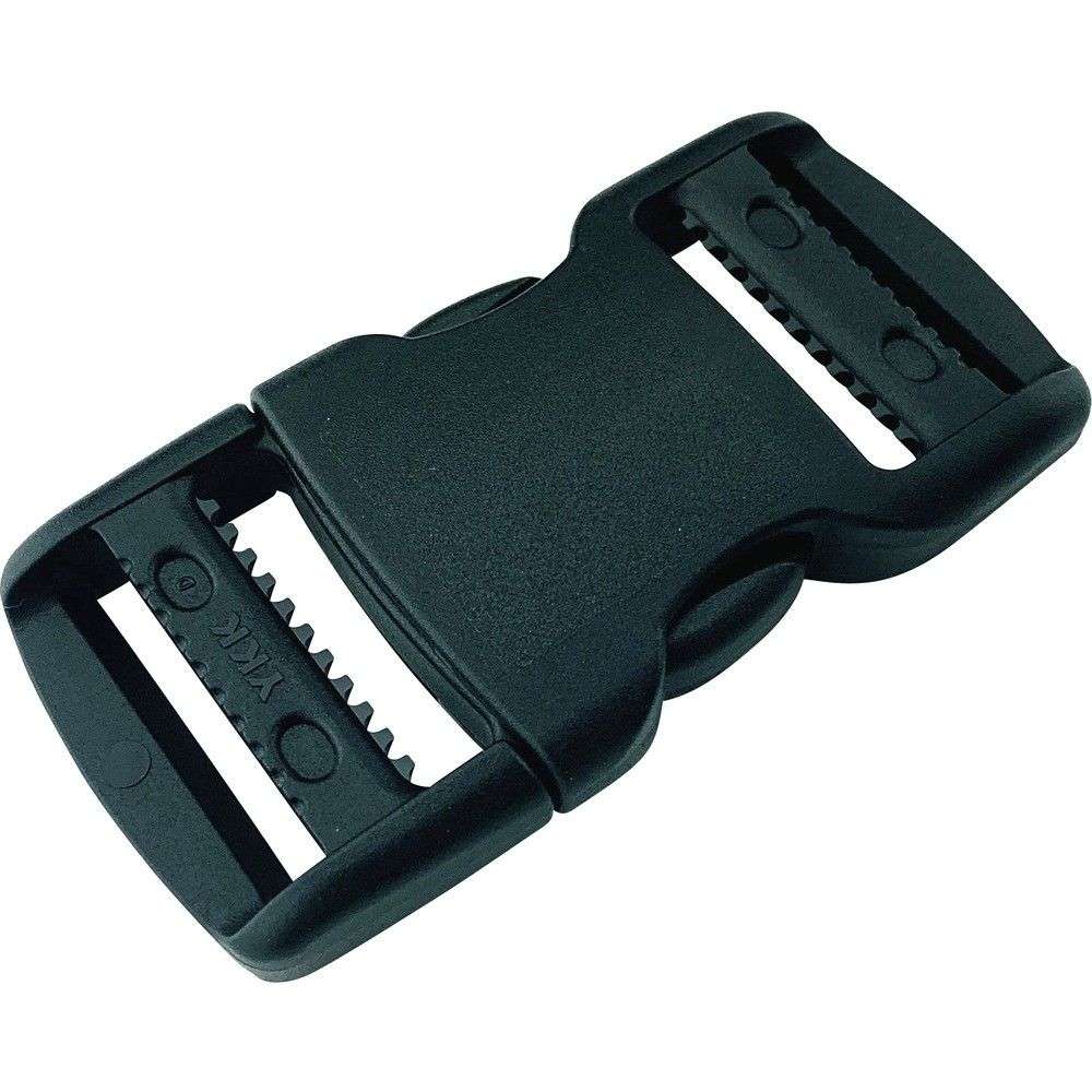 ユタカメイク 平ベルト金具 サイドリリースバックル アジャスト型 30mm幅用 （1個入り） JYA-330