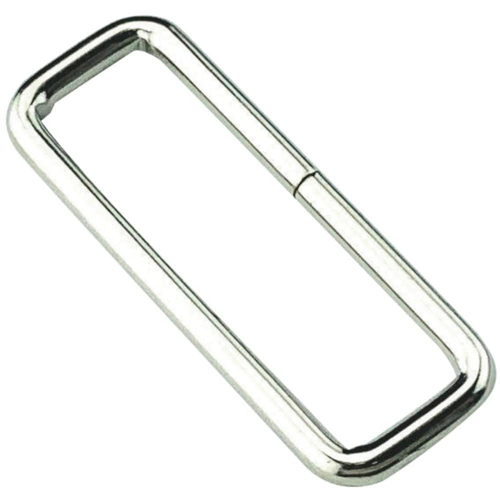 ユタカメイク 平ベルト金具 角カン 25mm幅用 （4個入り） JL-125