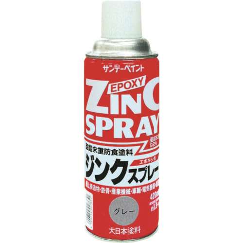 サンデーペイント　ジンクスプレー　４２０ｍｌ　グレー　２９ＰＮ２