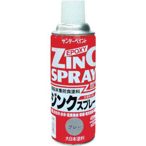 サンデーペイント　ジンクスプレー　４２０ｍｌ　シルバー　２９ＰＹ２