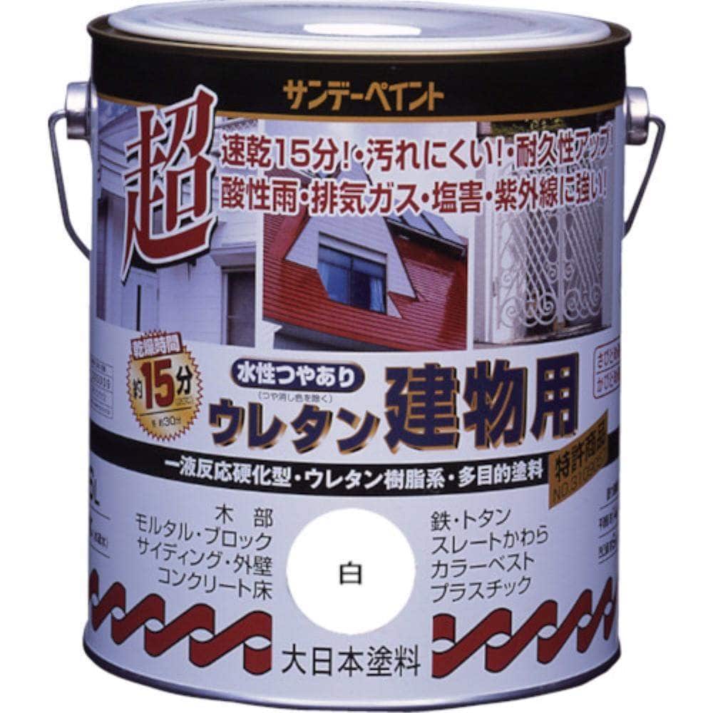 ■サンデーペイント　水性ウレタン建物用　　１．６Ｌ　黒　２３Ｍ１３ 23M13