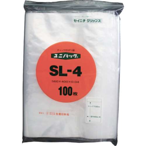 セイニチ　「ユニパック」　ＳＬ‐４　５６０×４００×０．０４　１００枚入　SL-4