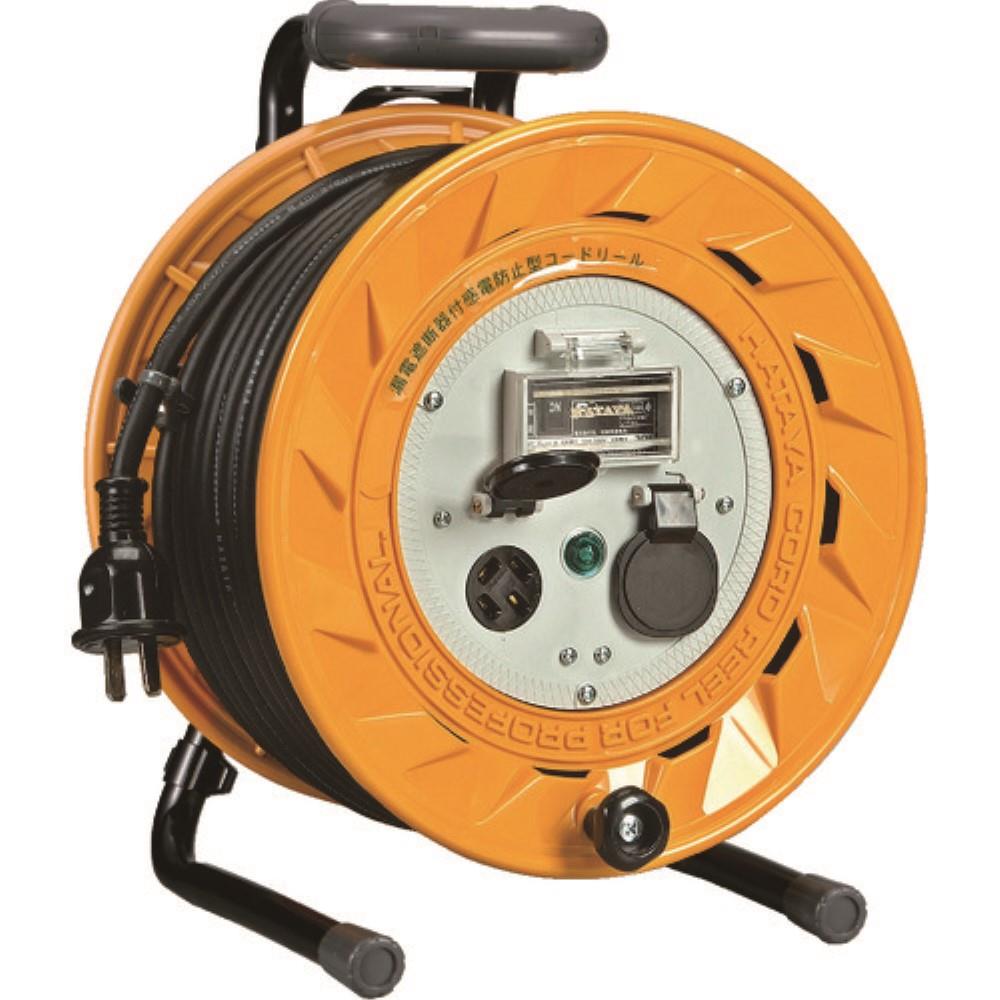 ■ハタヤ　三相２００Ｖ型ブレーカーリール　２０ｍ　アース付　２０Ａ　BR202M BR202M
