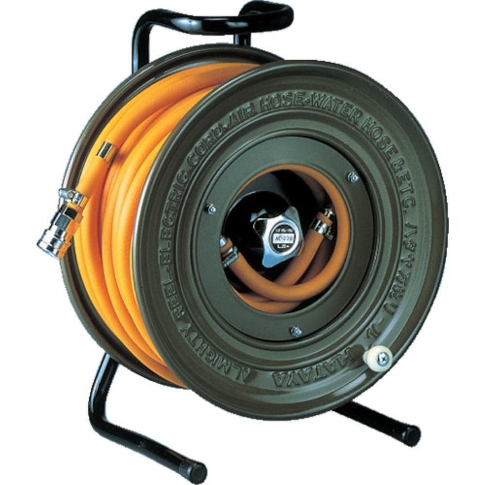 ■ハタヤ　エアーリール　２０ｍ　内径φ８．５　塩化ビニール製５／１６ホース　LC-320 LC-320