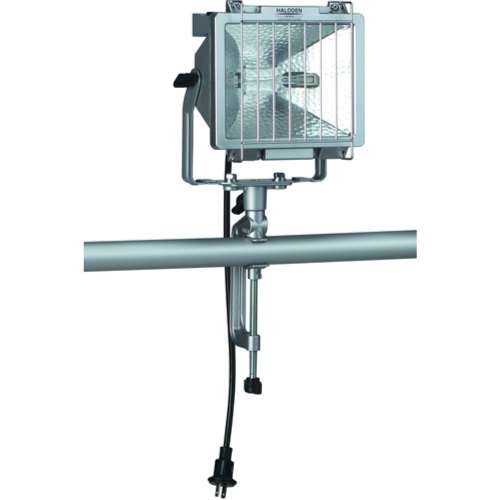 ■ハタヤ　防雨型ハロゲンライト　５００Ｗ　１００Ｖ電線５ｍ　バイス付　PH505N