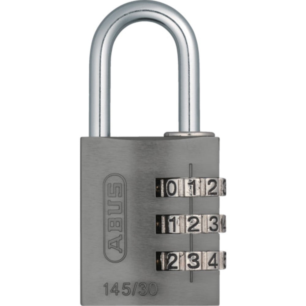 ■ＡＢＵＳ　ナンバー可変式南京錠　１４５－３０　チタニウム　145-30-TI 145-30-TI
