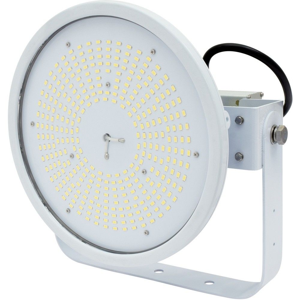日動工業 ハイスペックハイディスク150W 電源装置一体型 昼白色 アーム式投光器型 ワイド L150V2DHW50KN