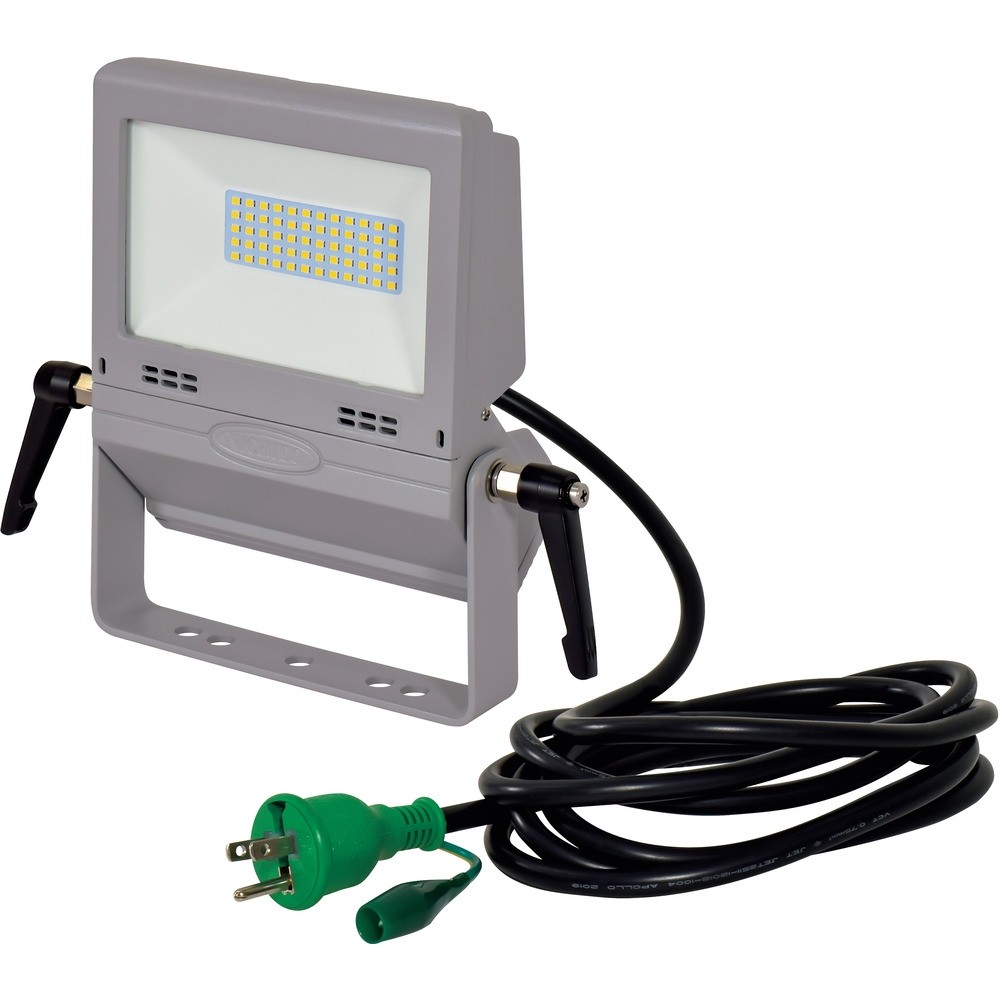 日動工業 LED投光器 作業用フラットライト20W LEN-FH20D-SL50K