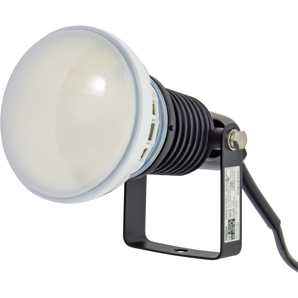 日動工業 エコビックLED投光器20W 常設型 昼白色 電線1.5m 本体黒 AFL-E20J-BK
