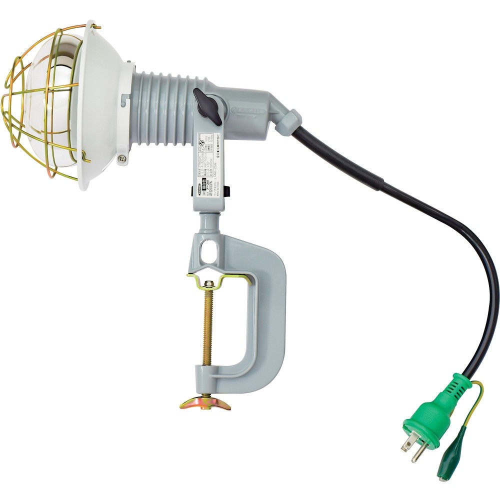 日動工業 レフ球投光器 100V 200W 0.3m アース付 AF-E200 100V