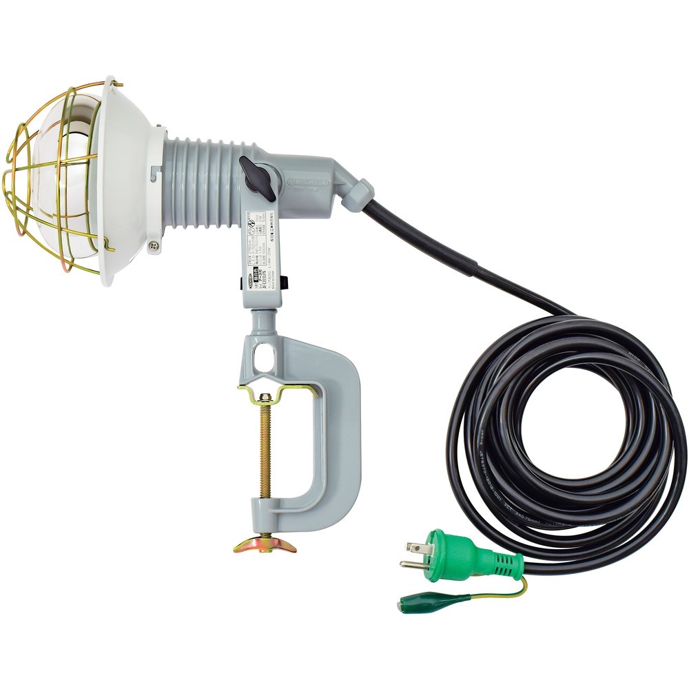 日動工業 レフ球投光器 100V 200W 5m アース付 AF-E205 100V