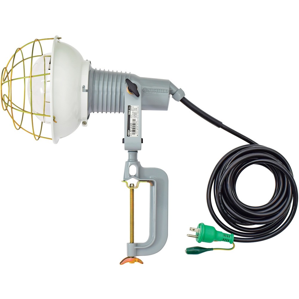 日動工業 レフ球投光器 100V 300W 5m アース付 AF-E305 100V