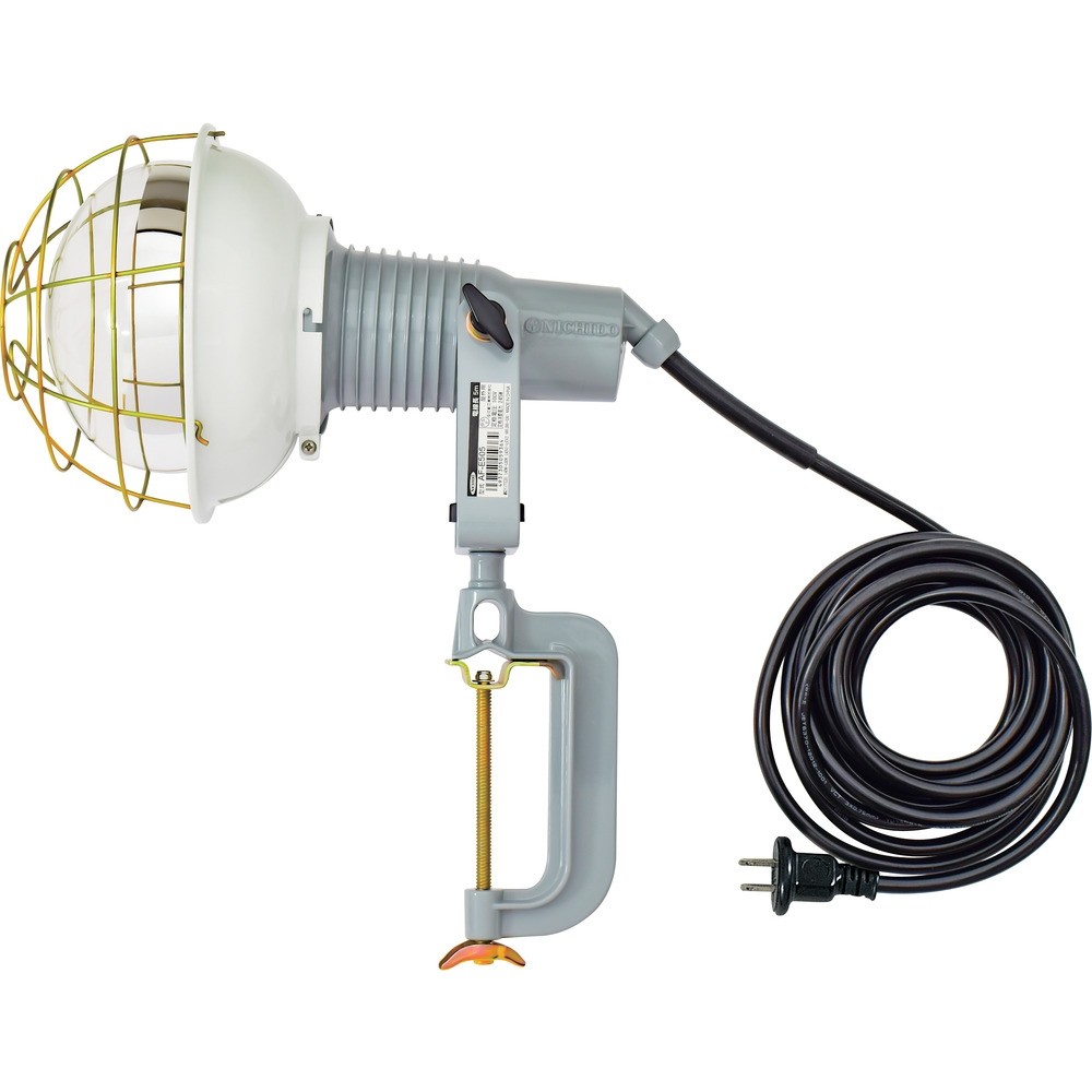 日動工業 レフ球投光器 100V 500W 5m アースなし AF-505 100V