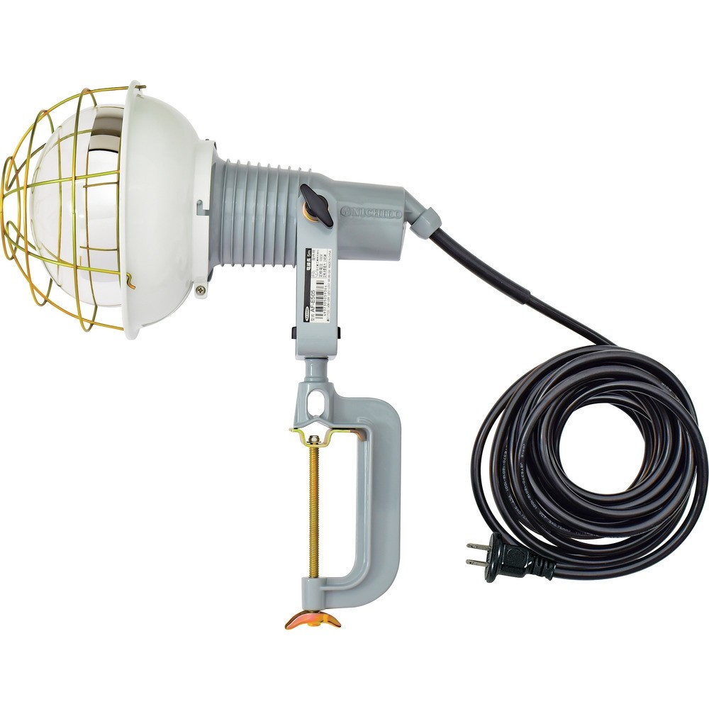 日動工業 レフ球投光器 100V 500W 10m アースなし AF-510 100V