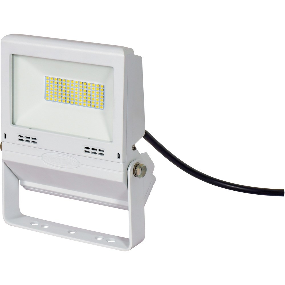 日動工業 LED投光器 常設用フラットライト30W 白 LJS-FH30D-W-50K