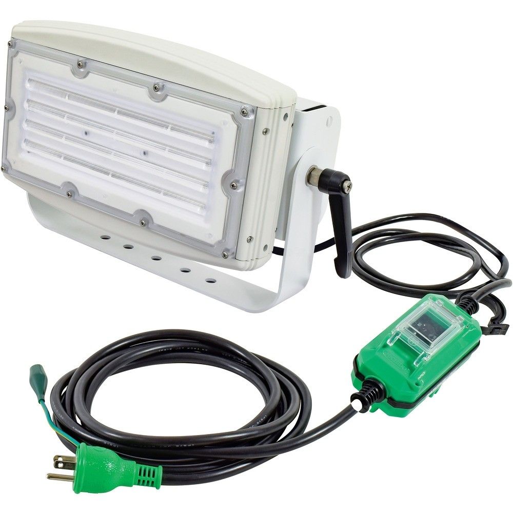 日動工業 スクエアライト100W 電源装置一体型 昼白色 調光式 LEIS100DIMJW50K