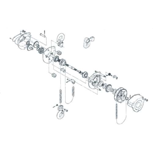 ■キトー　ＣＢ００５用部品　ツメグルマ　Ｃ３ＢＡ００５９１５２４