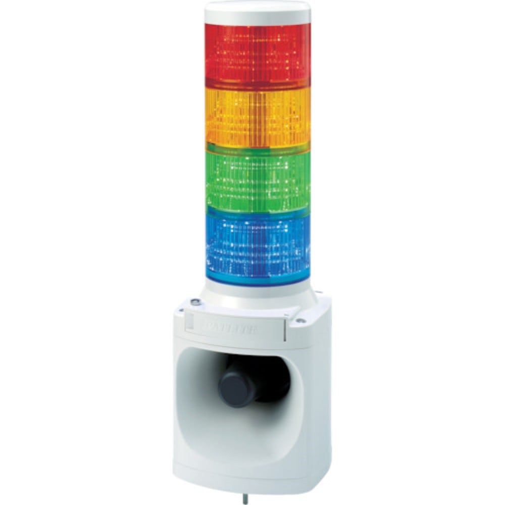 ■パトライト　ＬＥＤ積層信号灯付き電子音報知器　LKEH410FARYGB LKEH410FARYGB
