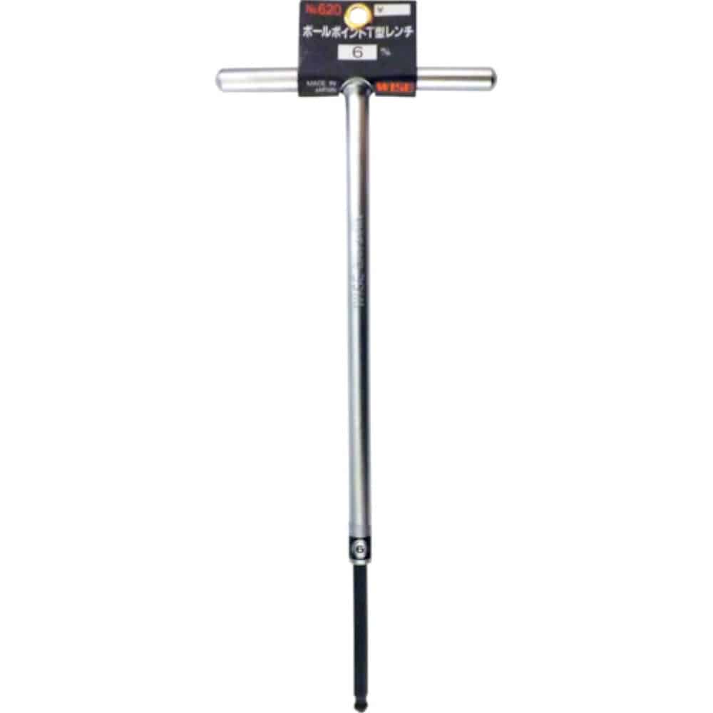 ワイズ　ボールポイントＴ型レンチ６ｍｍ　620-60 620-60